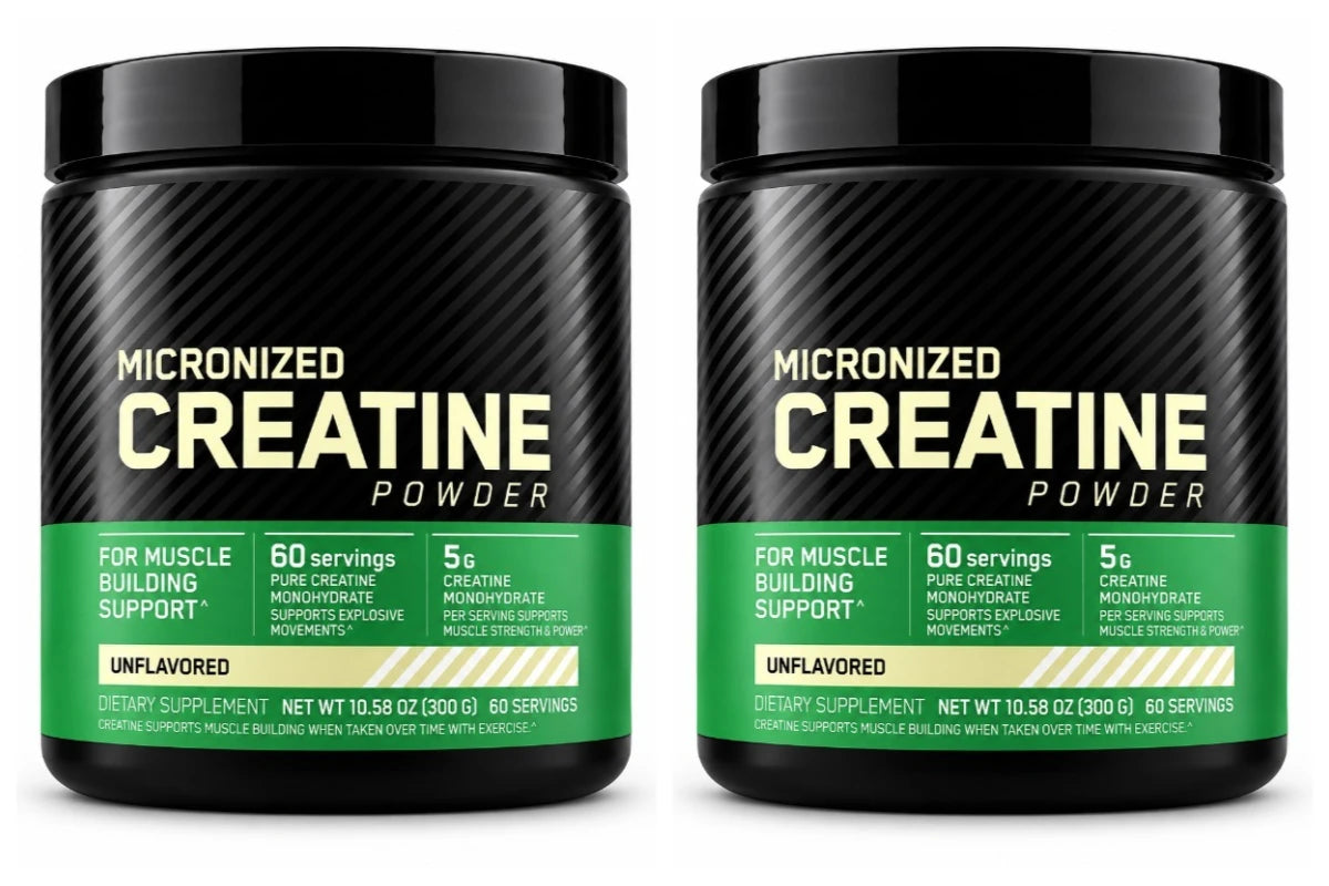 Micronized Creatine Monohydrate Powder,Support Muscle Strength & Endurance, Workout Supplement for Gym, Easy Mix, Unflavored