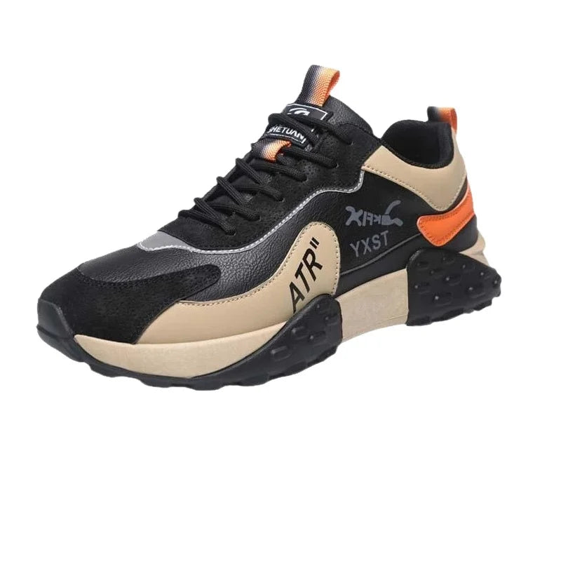 Zapatos de running casuales casuales de los deportes cómodos de los deportes cómodos del uso del fondo suave transpirable antideslizante de la moda de los hombres