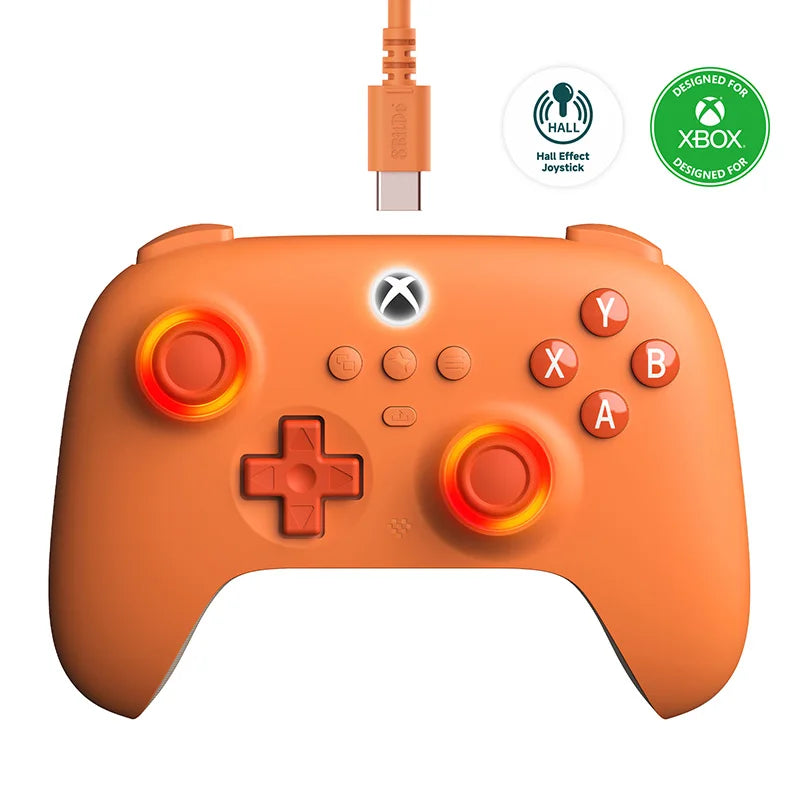 Control 8BitDo Ultimate C Alámbrico para Xbox y PC con Hall Effect