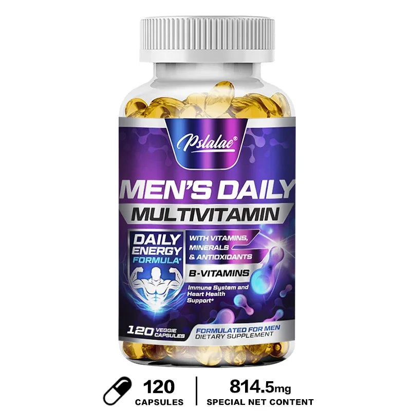 Multivitamínico para Hombre para Energía, Resistencia y Sistema Inmune