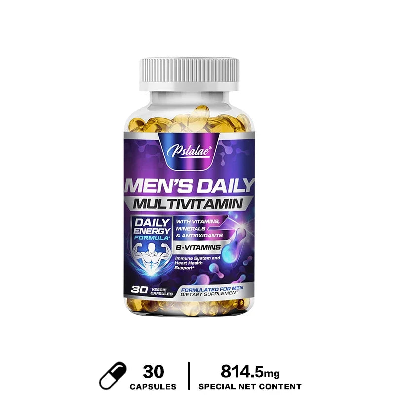 Multivitamínico para Hombre para Energía, Resistencia y Sistema Inmune