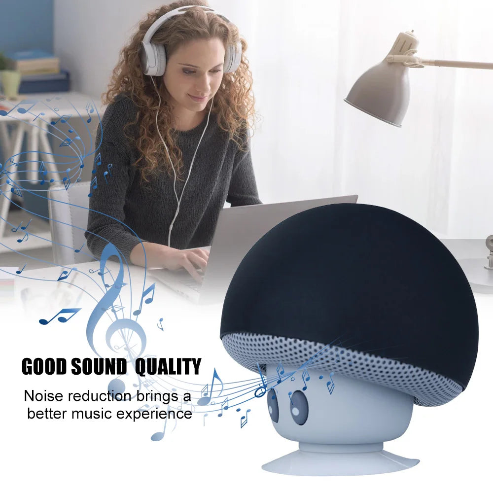 Mini Mushroom Bluetooth Bocina