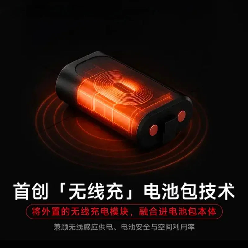 Ningyan Flaming Blaze 3D‑Molded Thermostatic Wireless Charging Dock Set Gears of War:
