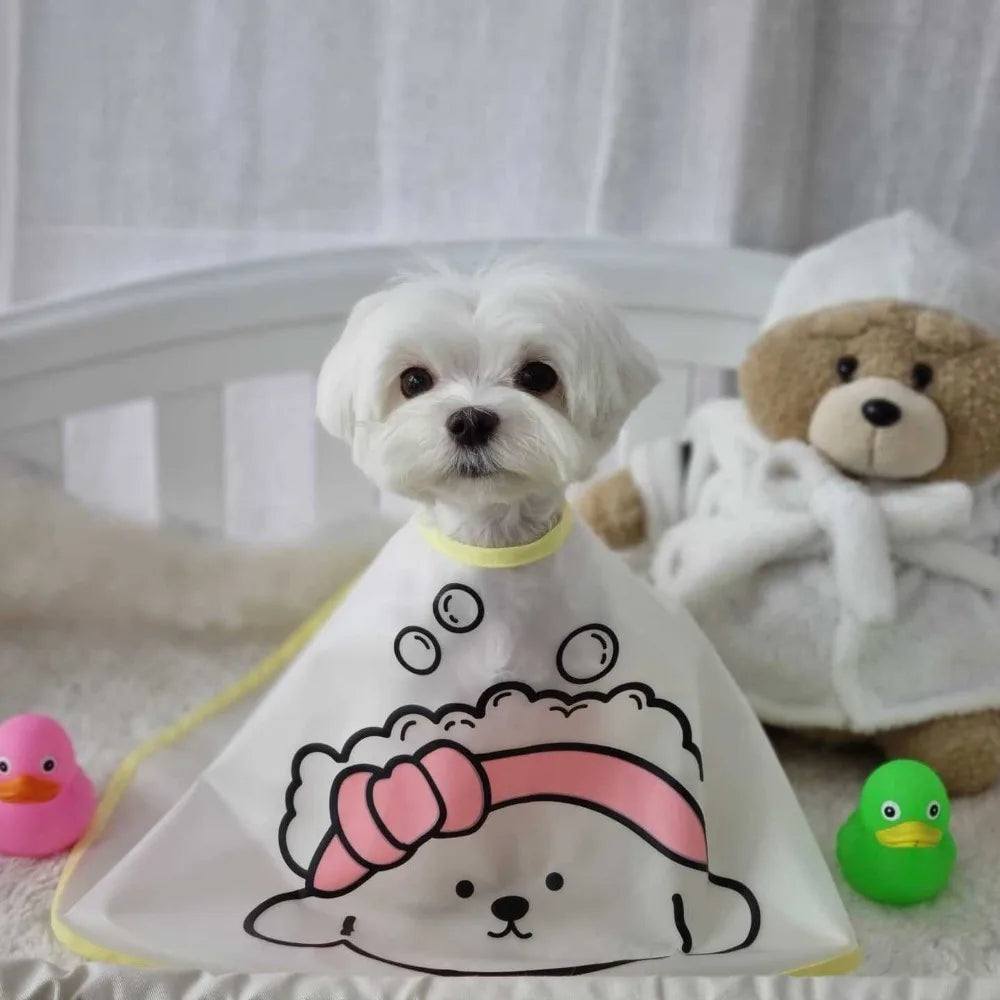 Capa Impermeable de Peluquería para Perro