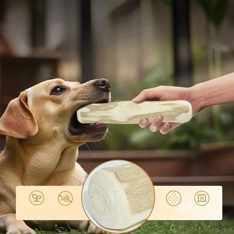 Mordedor Natural de Madera de Café para Perros