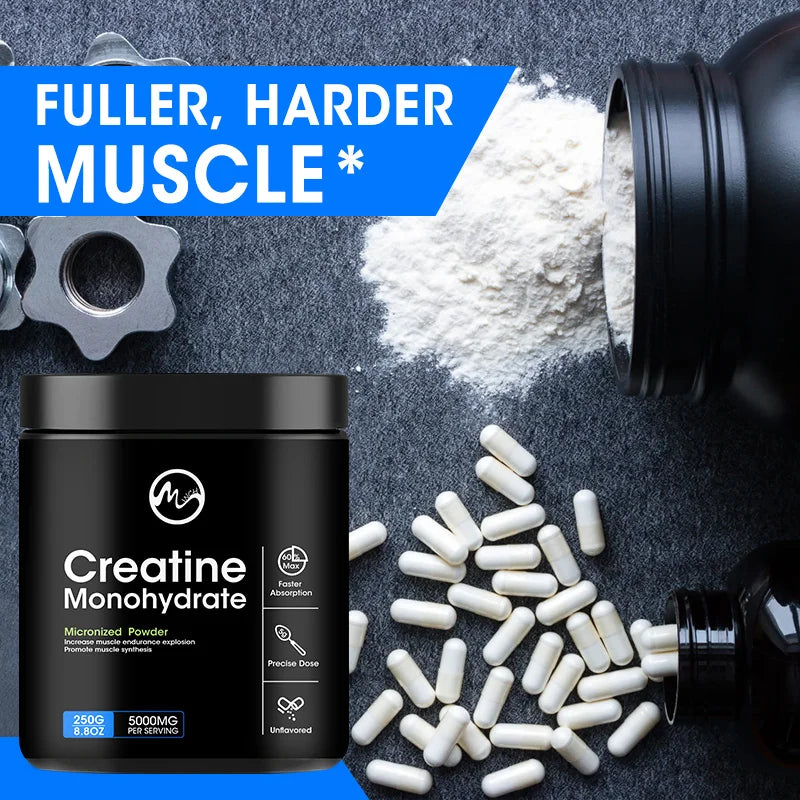 Creatina Monohidratada Minch para Fuerza y Masa Muscular