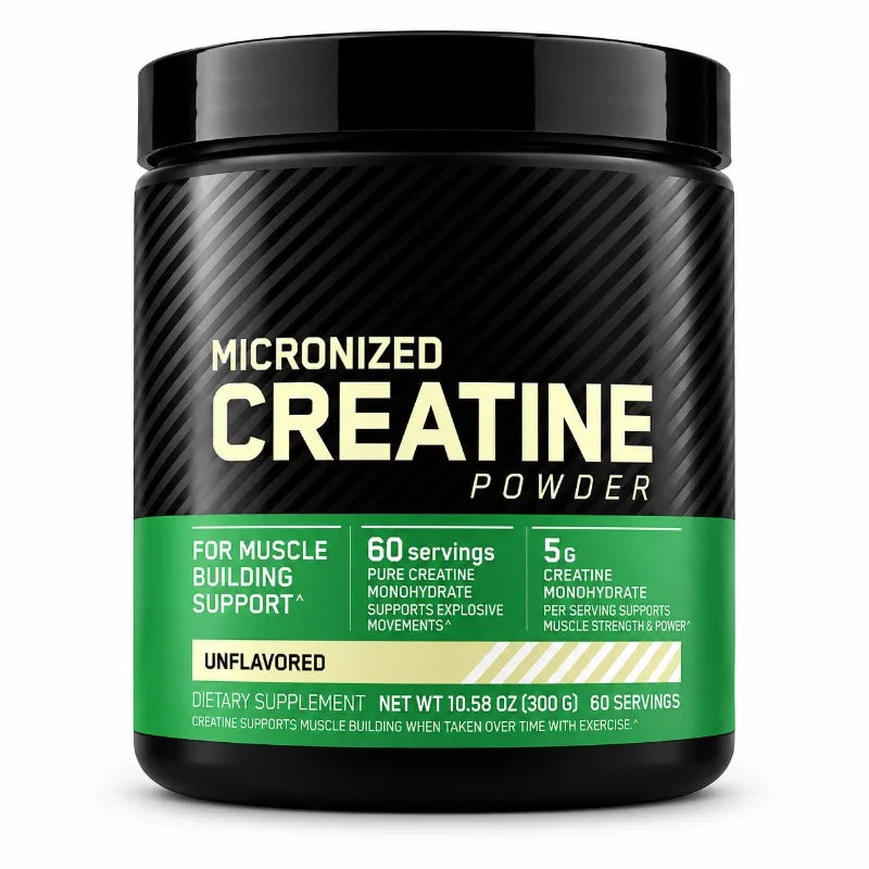 Micronized Creatine Monohydrate Powder,Support Muscle Strength & Endurance, Workout Supplement for Gym, Easy Mix, Unflavored