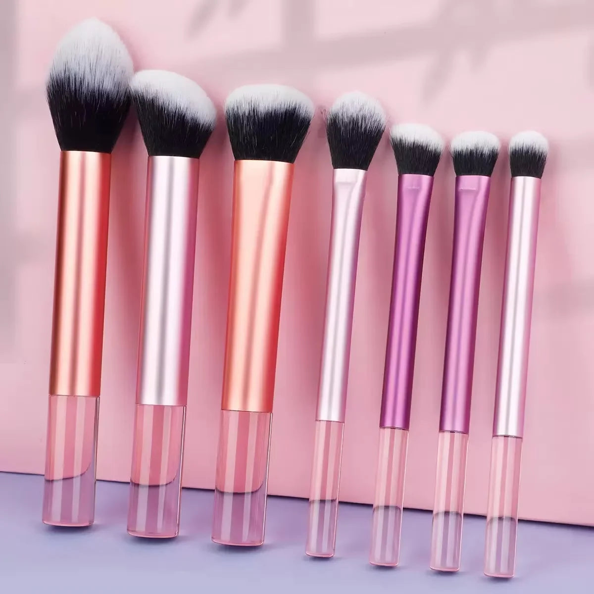 Kit de Brochas de Maquillaje Profesionales para Ojos y Rostro con Difuminador
