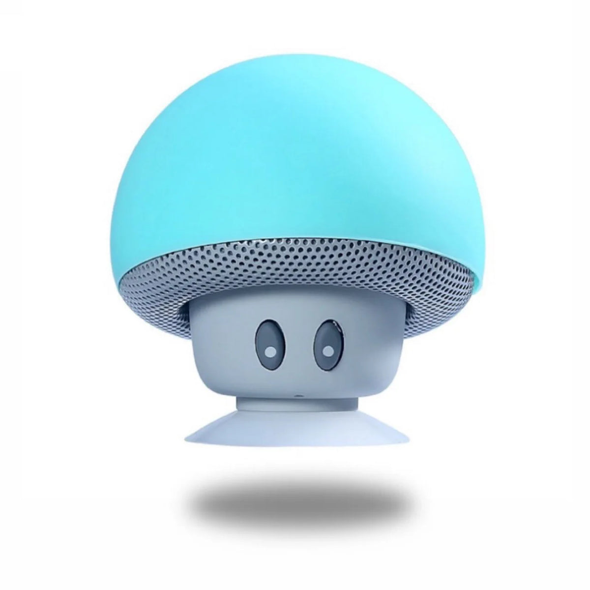Mini Bocina Bluetooth con Forma de Hongo y Ventosa Portátil para Celular
