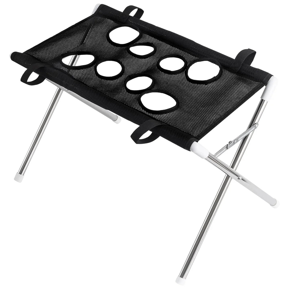 Soporte Plegable con Hamaca para Estética Canina y Felina