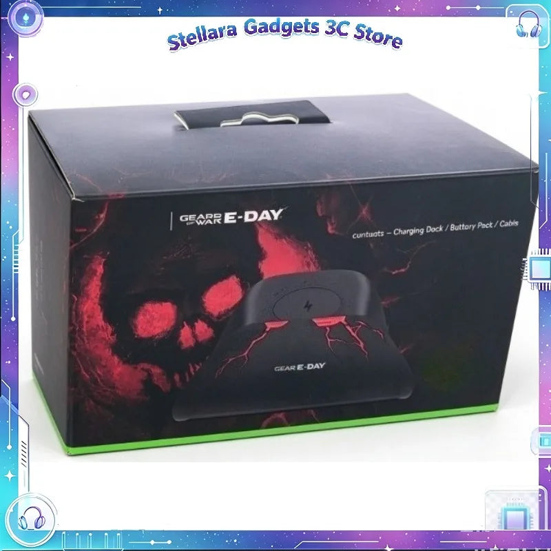 Ningyan Flaming Blaze 3D‑Molded Thermostatic Wireless Charging Dock Set Gears of War:
