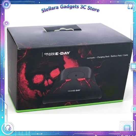Ningyan Flaming Blaze 3D‑Molded Thermostatic Wireless Charging Dock Set Gears of War: