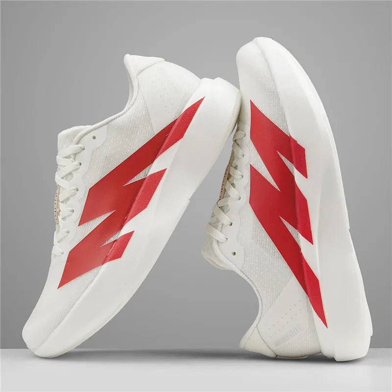 Zapatos de correr de maratón Hombres Carbon Plate Athletic Deportes al aire libre Transpirables Ligeros Mujer Cómodas Zapatillas Profesionales