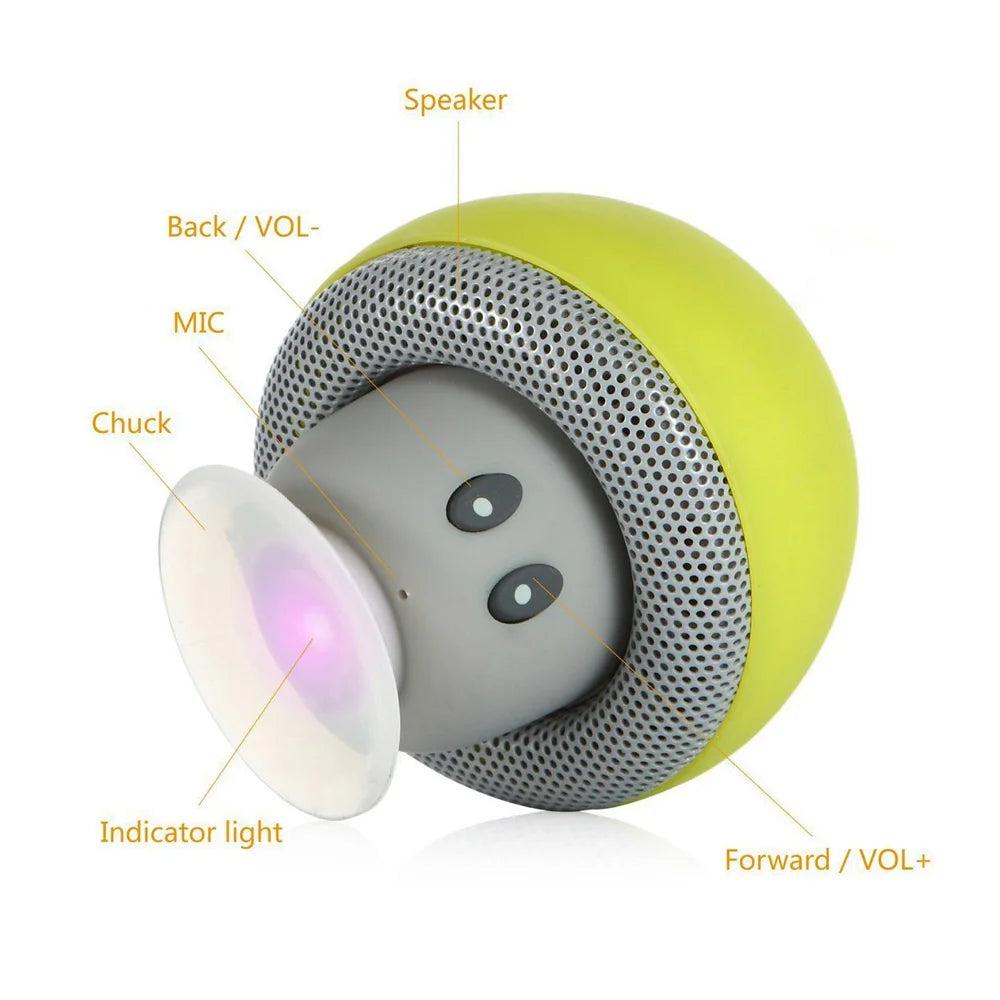 Mini Mushroom Bluetooth Bocina