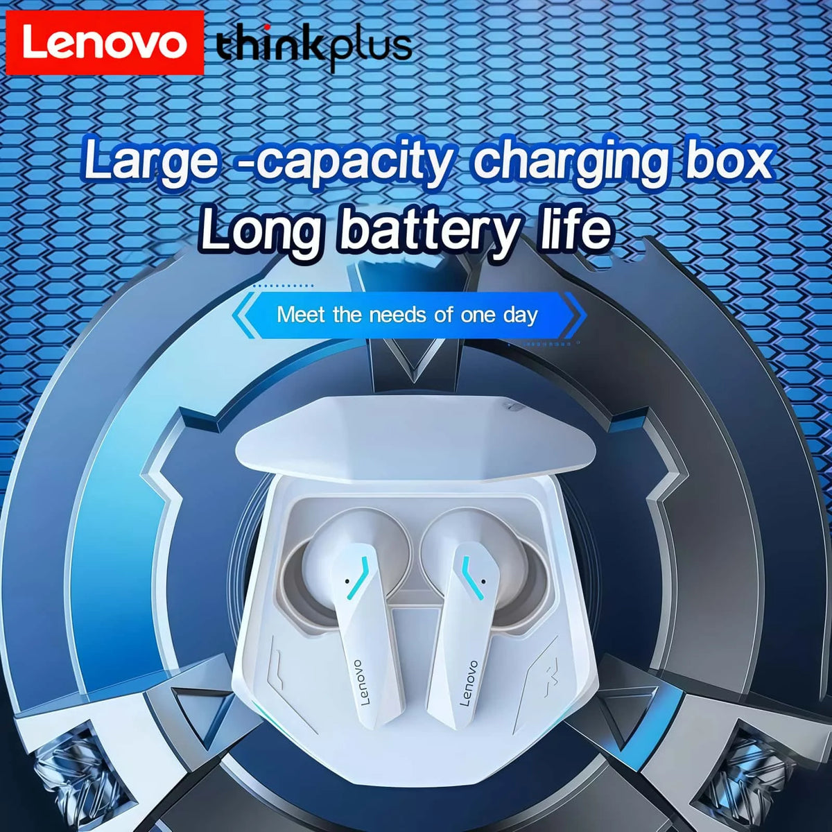Lenovo GM2 Pro Earphones Wireless Bluetooth audífonos