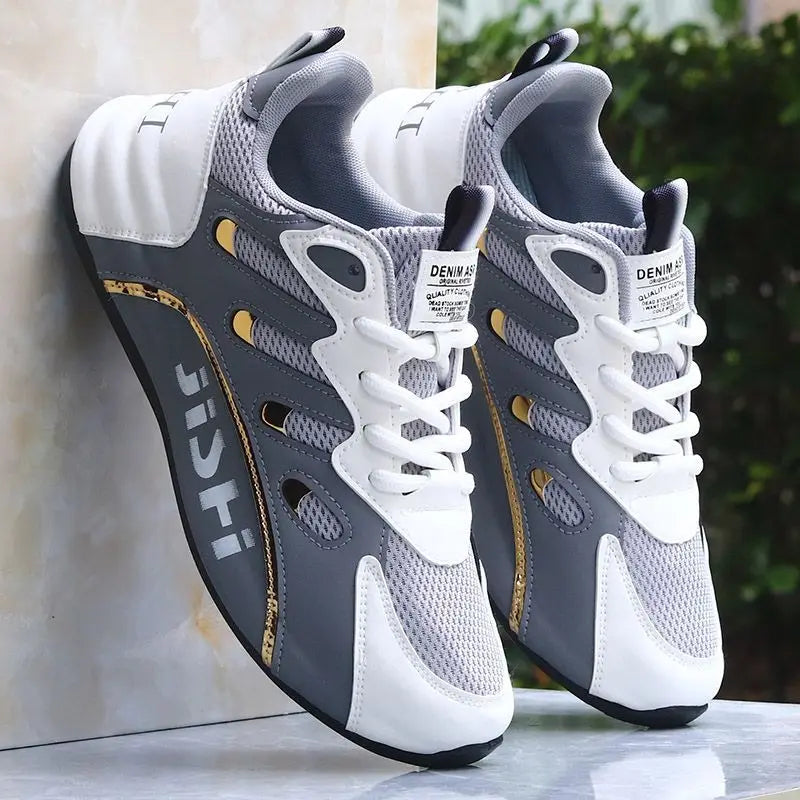 2026 Nueva plataforma Zapatillas de deporte Hombres Zapatillas de malla transpirable para los hombres Al aire libre Confort Suela suave Zapatos deportivos para hombres Zapatos De Hombre