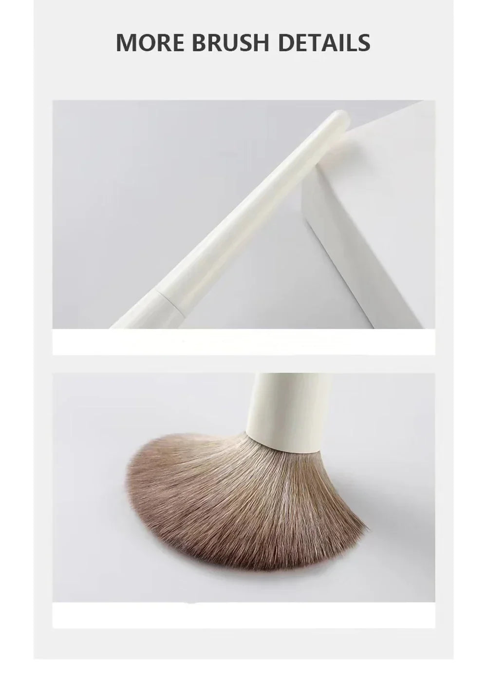 Kit de Brochas de Maquillaje Profesionales para Ojos y Rostro con Difuminador