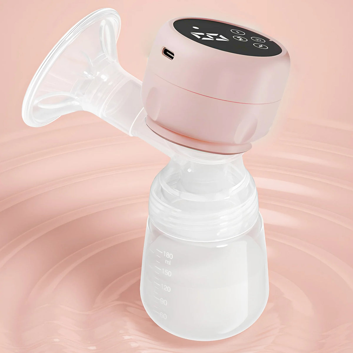 Extractor de leche eléctrico portátil Extractor de leche de uso en casa BPA Lechera automática cómoda libre para la lactancia materna