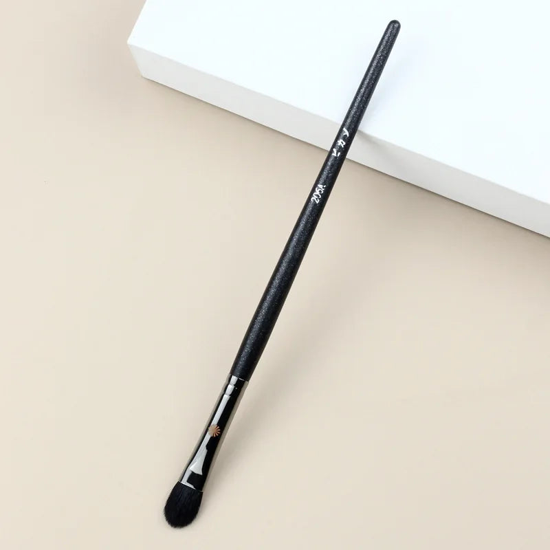 Brocha de Maquillaje Profesional Serie P para Polvo, Base y Ojos (1 Pz)