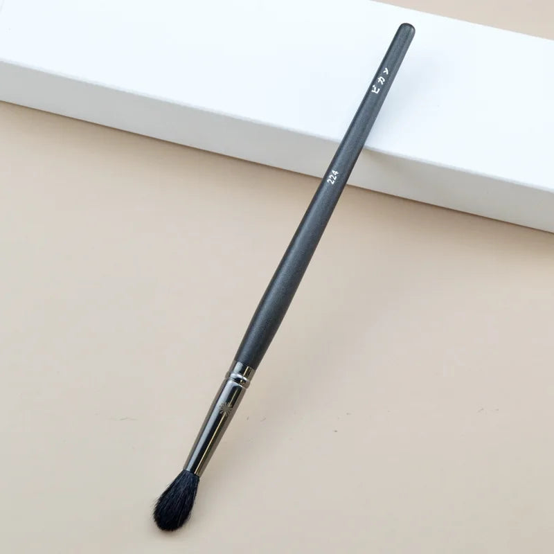 Brocha de Maquillaje Profesional Serie P para Polvo, Base y Ojos (1 Pz)
