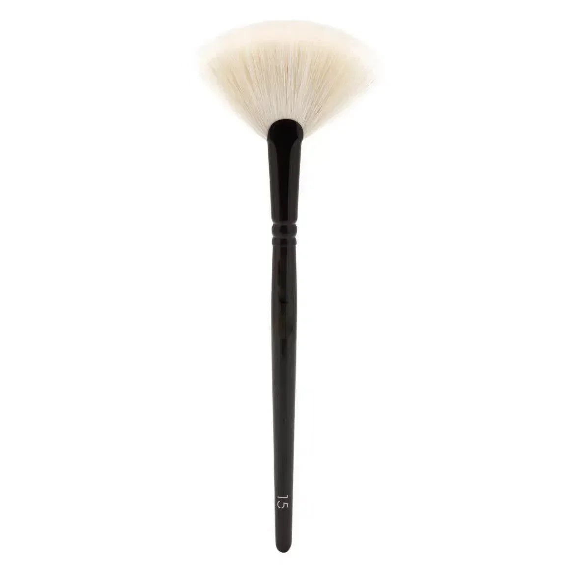 Brocha Facial Profesional WG de Pelo Natural de Cabra para Base en Crema, Polvo e Iluminador